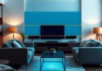 Sofa naprzeciwko telewizora: jak dobrać odległość dla komfortu i zdrowia wzroku Sofa naprzeciwko telewizora: jak dobrać odległość dla komfortu i zdrowia wzroku