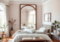 Lustro w sypialni – gdzie powiesić, by optycznie powiększyć przestrzeń i zachować harmonię energii Feng Shui